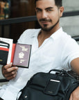 Duo Viajero: Porta Pasaporte + Capri Tag