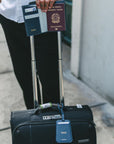 Duo Viajero: Porta Pasaporte + Capri Tag